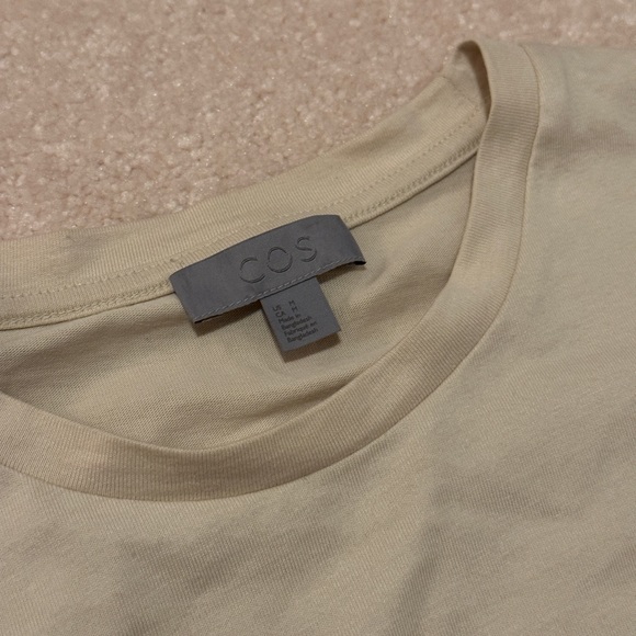 COS 100% Cotton Oversized T-shirt size M - Picture 3 of 4